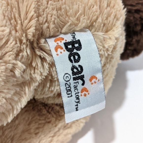 2/$20 The Bear Factory tan dog plush 12” - Picture 9 of 10
